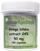 Ginkgo biloba 24% 50mgOverig gezondheidsproducten8719558460090