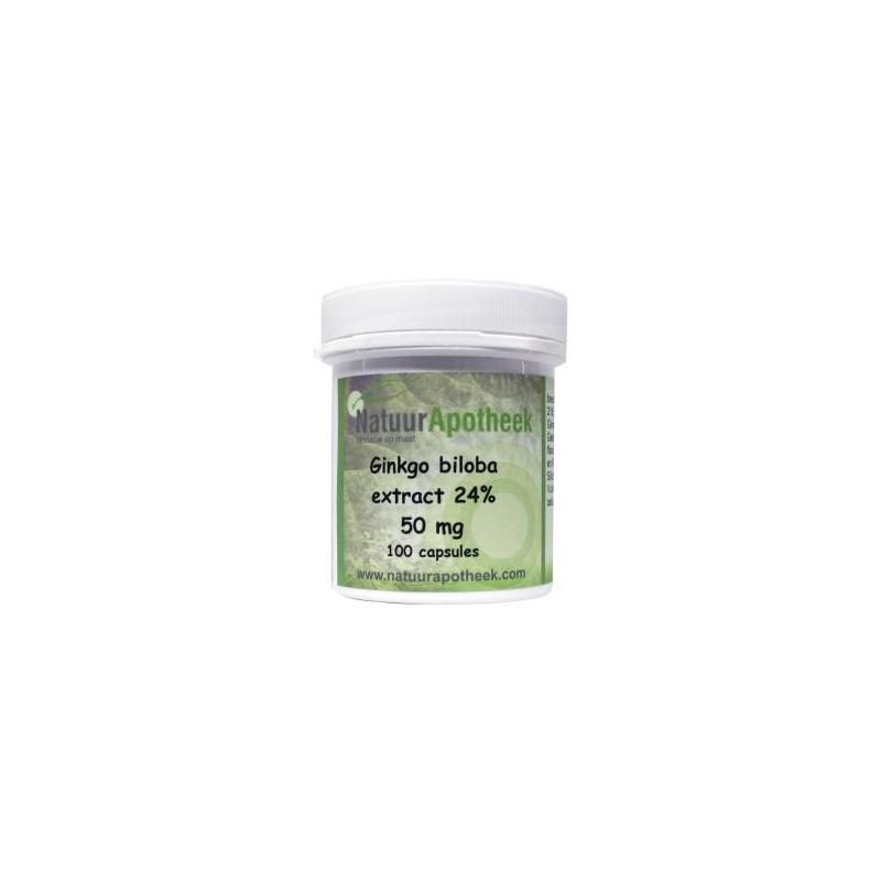 Ginkgo biloba 24% 50mgOverig gezondheidsproducten8719558460090