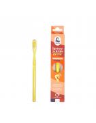 Toothbrush soft mimosa yellowTandenborstel3760345483490