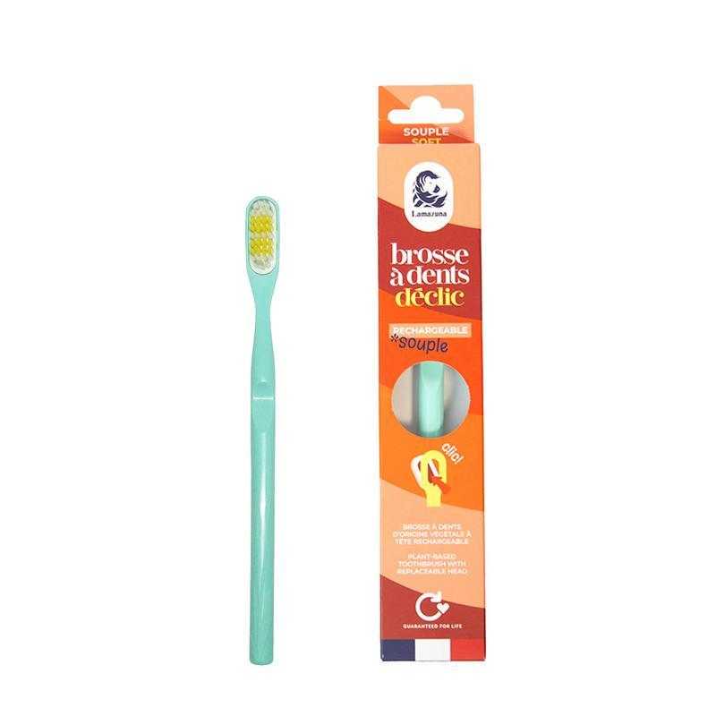 Toothbrush soft water greenTandenborstel3760345481977