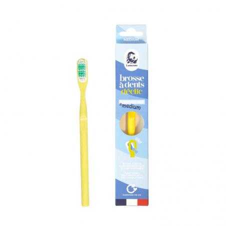 Toothbrush medium mimosa yellowTandenborstel3760345483506