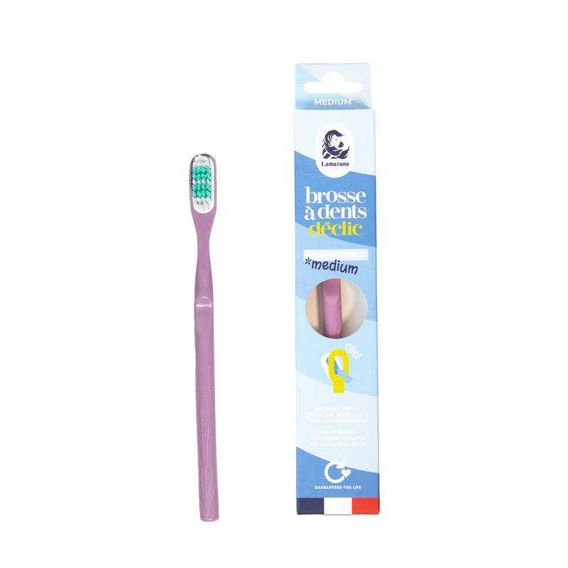 Toothbrush medium lilacTandenborstel3760345481991