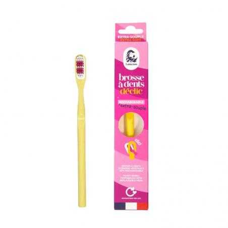 Toothbrush extra soft mimosa yellowTandenborstel3760345483513