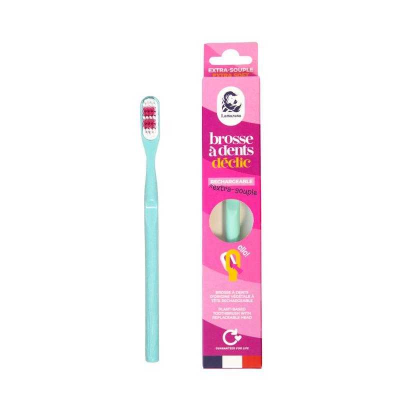 Toothbrush extra soft water greenTandenborstel3760345482059