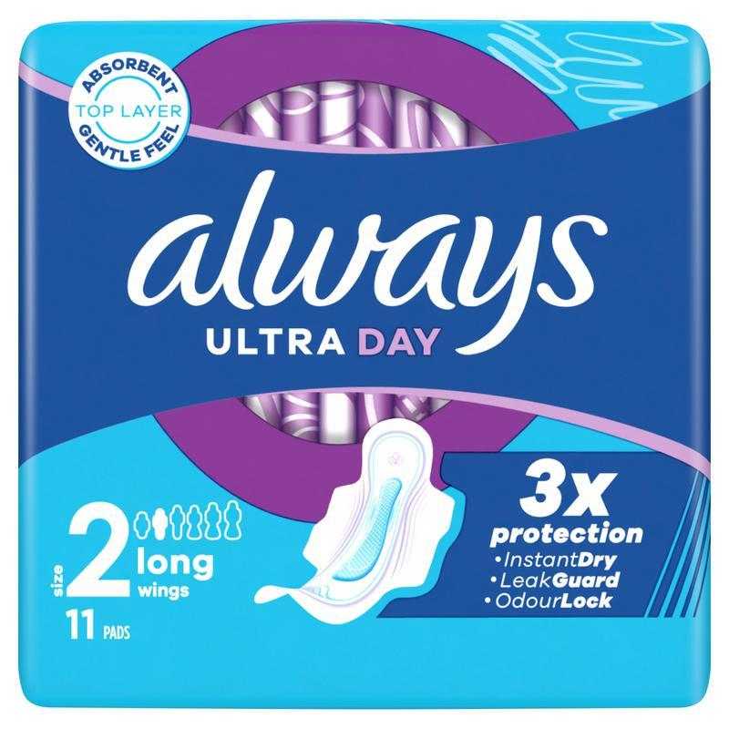 Maandverband ultra day long met vleugelsDamesverband/tampons8006540584101