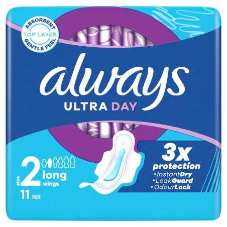Maandverband ultra day long met vleugelsDamesverband/tampons8006540584101