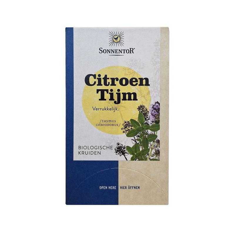 Citroen tijm thee bioKoffie/thee9004145023352