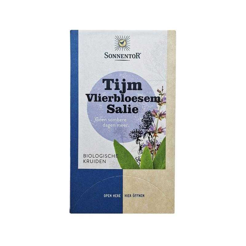 Tijm vlierbloesem salie bioKoffie/thee9004145023376