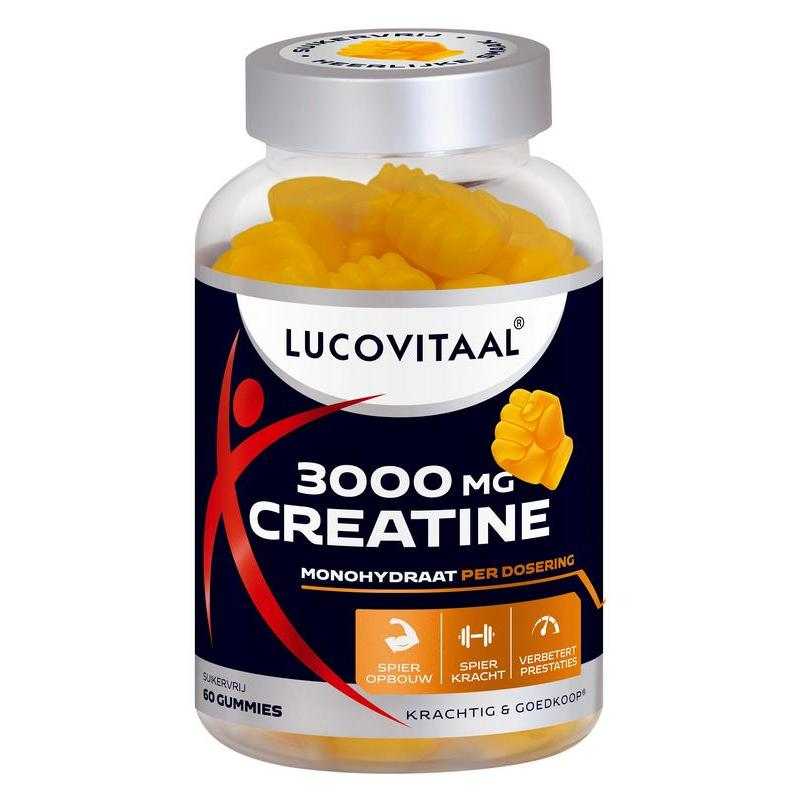 Creatine 3000mg gummiesOverig sport8713713077567