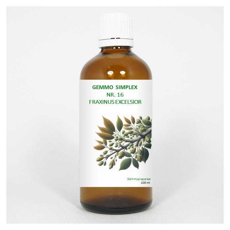 Gemmo simplex 16 fraxinus excelsiorFytotherapie8711224005871