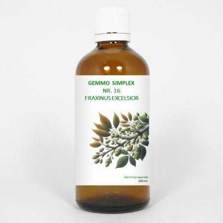 Gemmo simplex 16 fraxinus excelsiorFytotherapie8711224005871