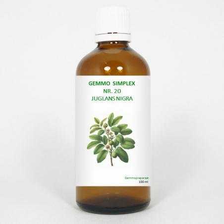 Gemmo simplex 20 juglans nigraFytotherapie8711224005918