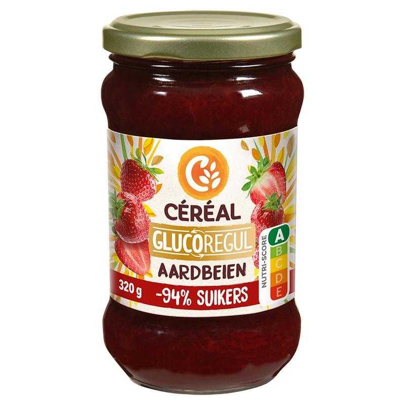 Aardbeienjam minder suikersVoeding5410063001183