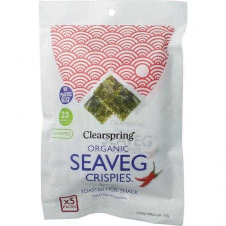 Seaveg - crispies chilli multipack bioOverig versnapering5021554005339