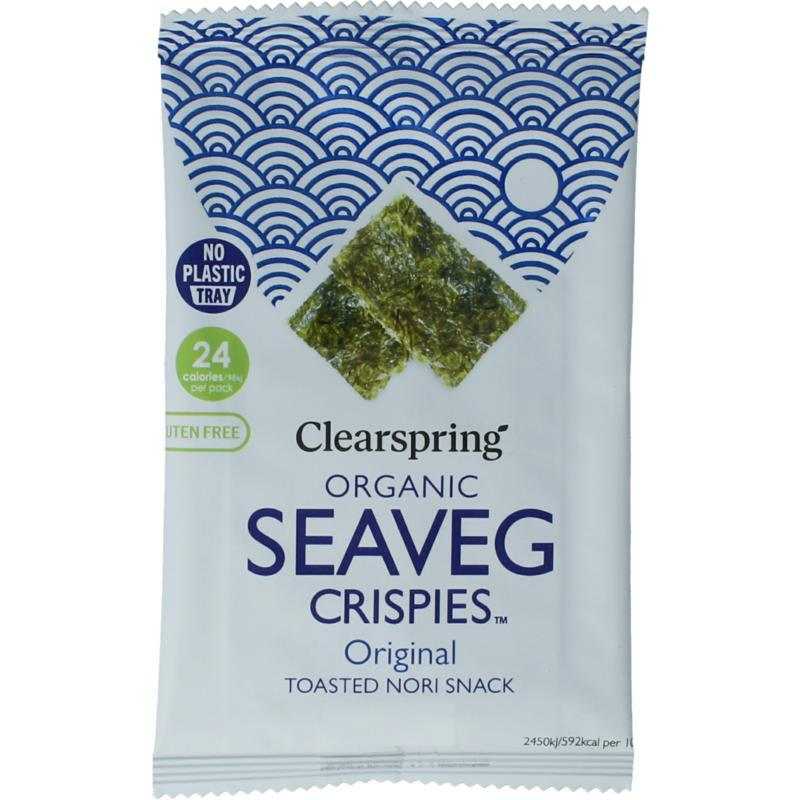 Seaveg - crispies original bioOverig versnapering5021554005278