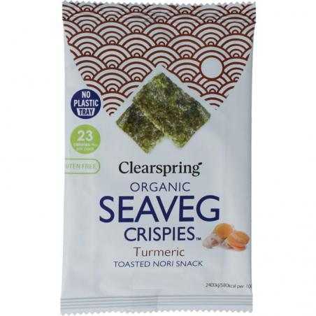 Seaveg - Crispies turmeric bioOverig versnapering5021554005391