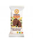 Maiswafels met pure chocolade minder suikersKoek5410063040496