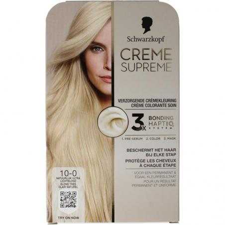 Creme supreme 10-0 licht blondHaarkleuring5410091776176