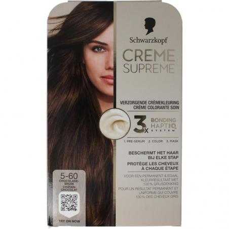 Creme supreme 5-60 bruinHaarkleuring5410091776251