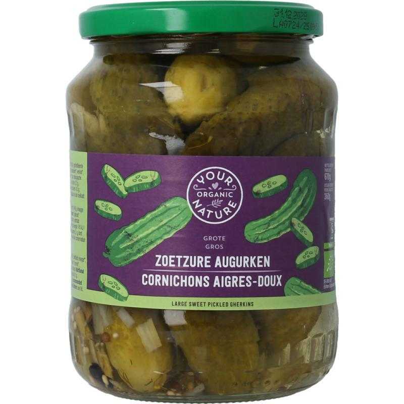 Augurken zoetzuur bioVoeding8711521918263