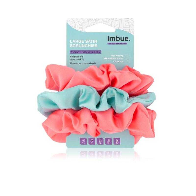 Scrunchies satin largeOverig haar5060282707504