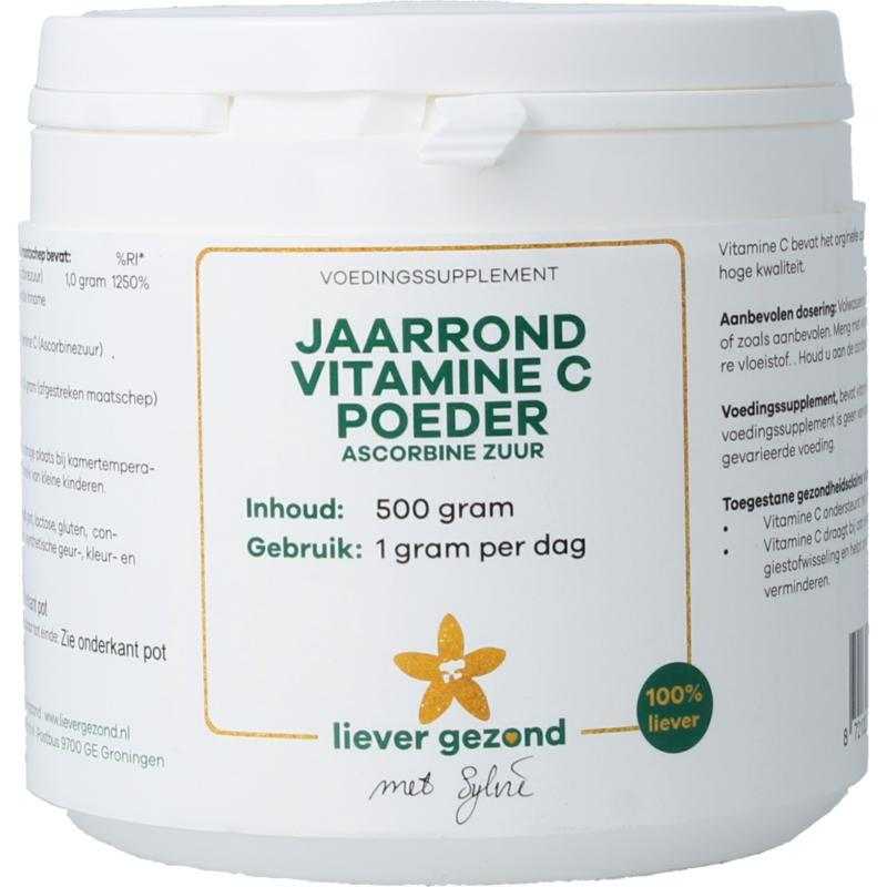 Vitamine C poeder zuur jaarrondVitamine enkel8721321710394