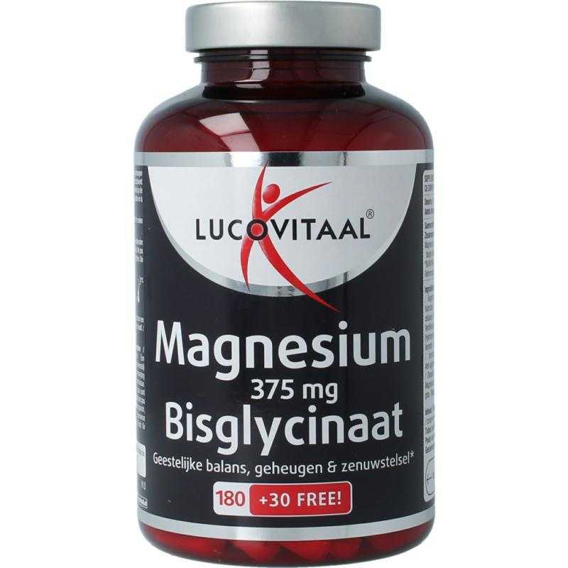 Magnesium bisglycinaat 375mgMineralen enkel8713713032498