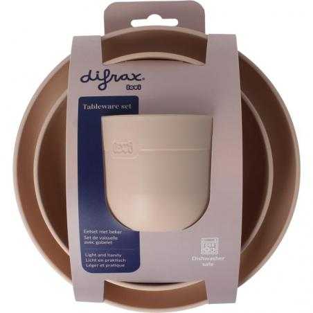 Eetset met beker nudeOverig baby/peuter8711736947614