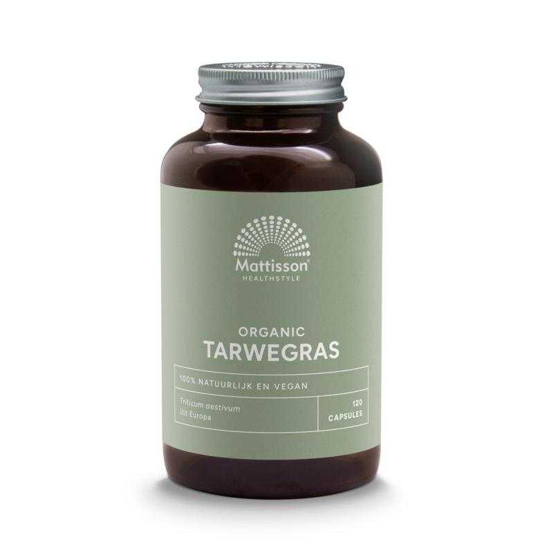 Organic tarwegras 600mg bioOverig gezondheidsproducten8720959402534