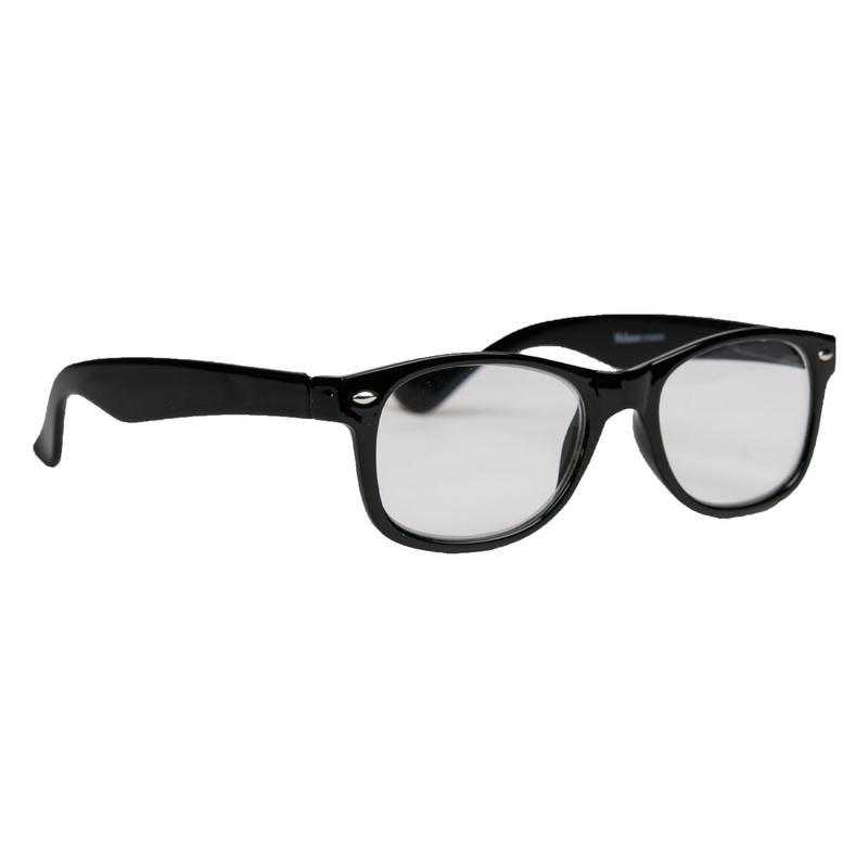 Leesbril wayfarer glans zwart +1.00Oogverzorging8718144556018