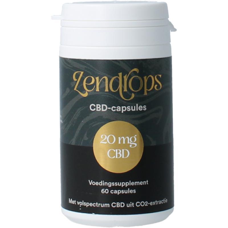 CBD capsules 20mgOverig gezondheidsproducten8721082150439