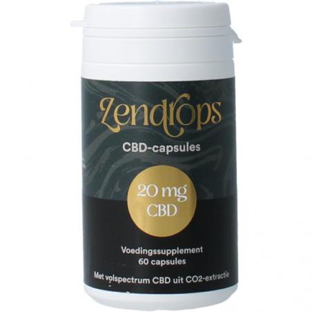 CBD capsules 20mgOverig gezondheidsproducten8721082150439