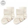Blijf baby sokjes newborn/ prematuur offwhite/witKleding/ondergoed8718182143782