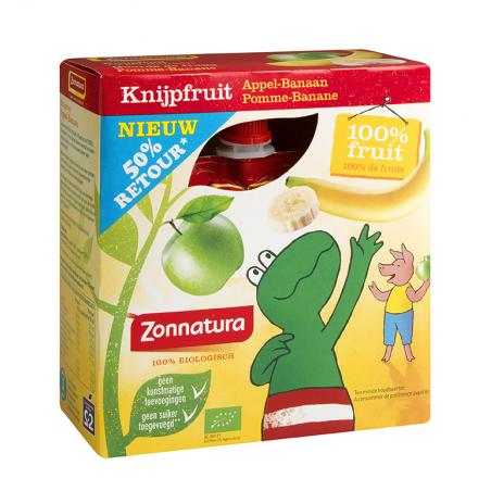 Knijpfruit appel/banaan kikker 85 gramVoeding8710863805996