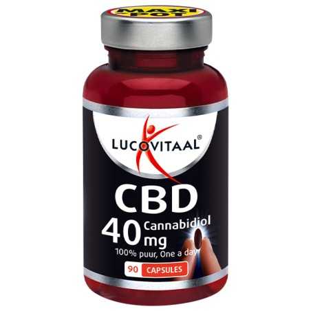 CBD cannabidiol 40mgOverig gezondheidsproducten8713713025599