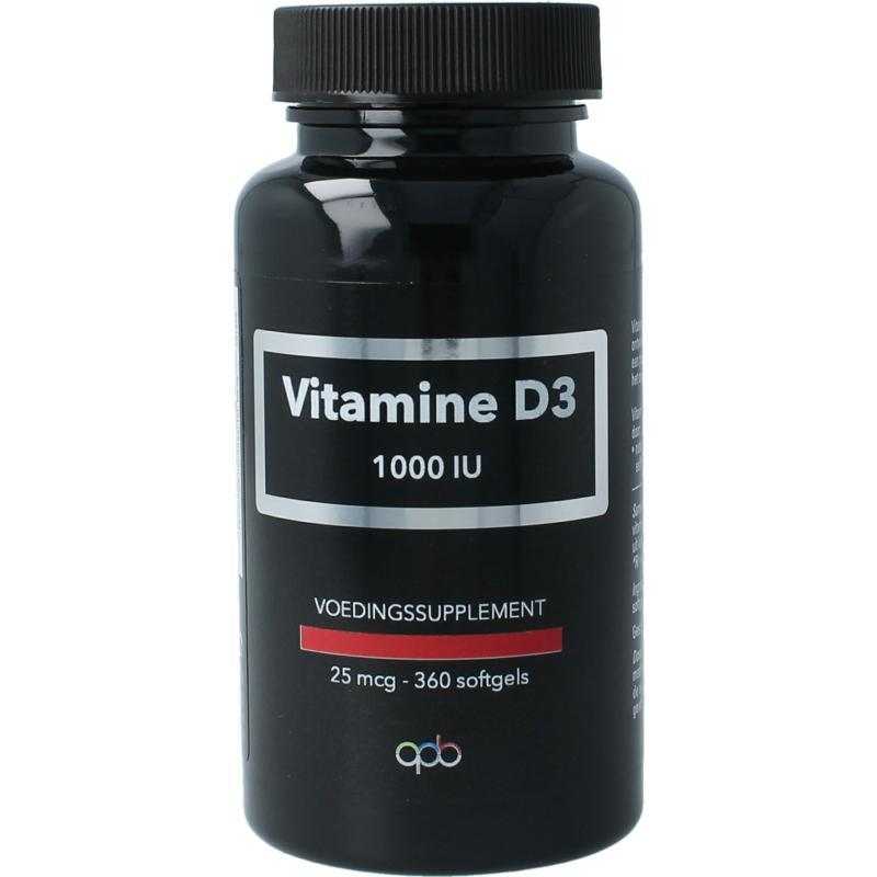 Vitamine D3 1000IU 25mcgVitamine enkel8721325474032