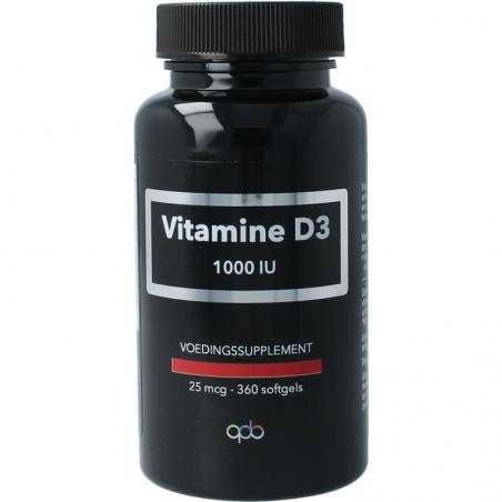 Vitamine D3 1000IU 25mcgVitamine enkel8721325474032