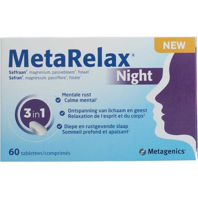 Metarelax nightOverig vitaminen/mineralen5400433359907