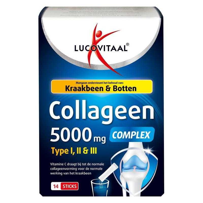 Collageen complex 5000mg sticksOverig gezondheidsproducten8713713096810