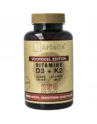 Vitamine D3 25mcg + K2 37,5 mcg MK-7Vitamine multi8717472406040