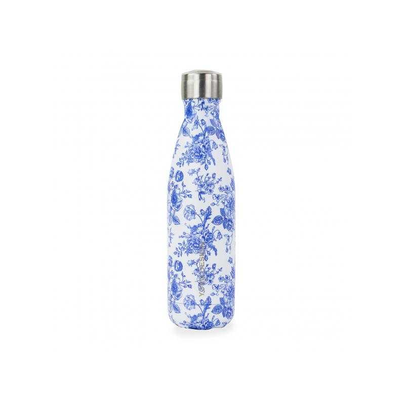Drinkfles Toile de Jouy blue isotherm 500mlWaren3411800019364