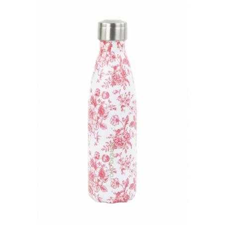 Drinkfles Toile de Jouy red isotherm 500mlWaren3411800019388