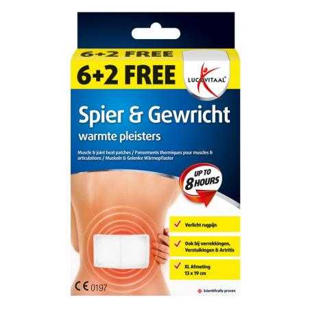 Spier en gewricht warmte pleistersPleisters8713713079455