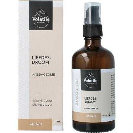 Massageolie liefdesdroom glas met pompMassage8715542036142