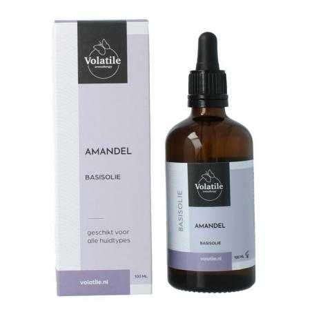 Amandel basisolie glazen flesEtherische oliën/aromatherapie8715542035893