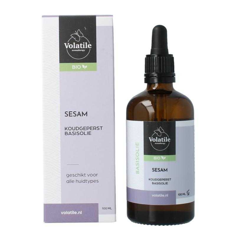 Sesam koudgeperst basisolie bio glazen flesEtherische oliën/aromatherapie8715542035985