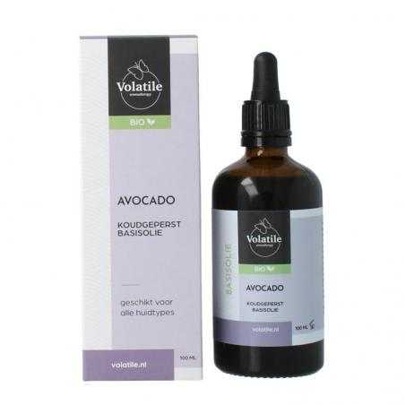 Avocado koudgeperst basisolie bio glazen flesEtherische oliën/aromatherapie8715542035992