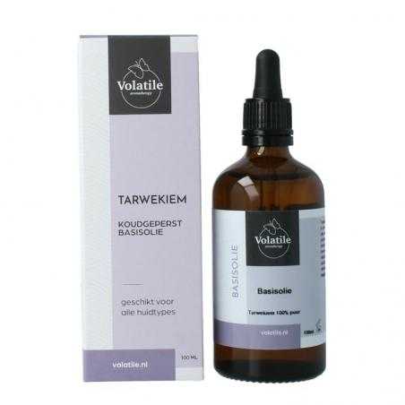 Tarwekiem koudgeperst basisolie glazen flesEtherische oliën/aromatherapie8715542036036