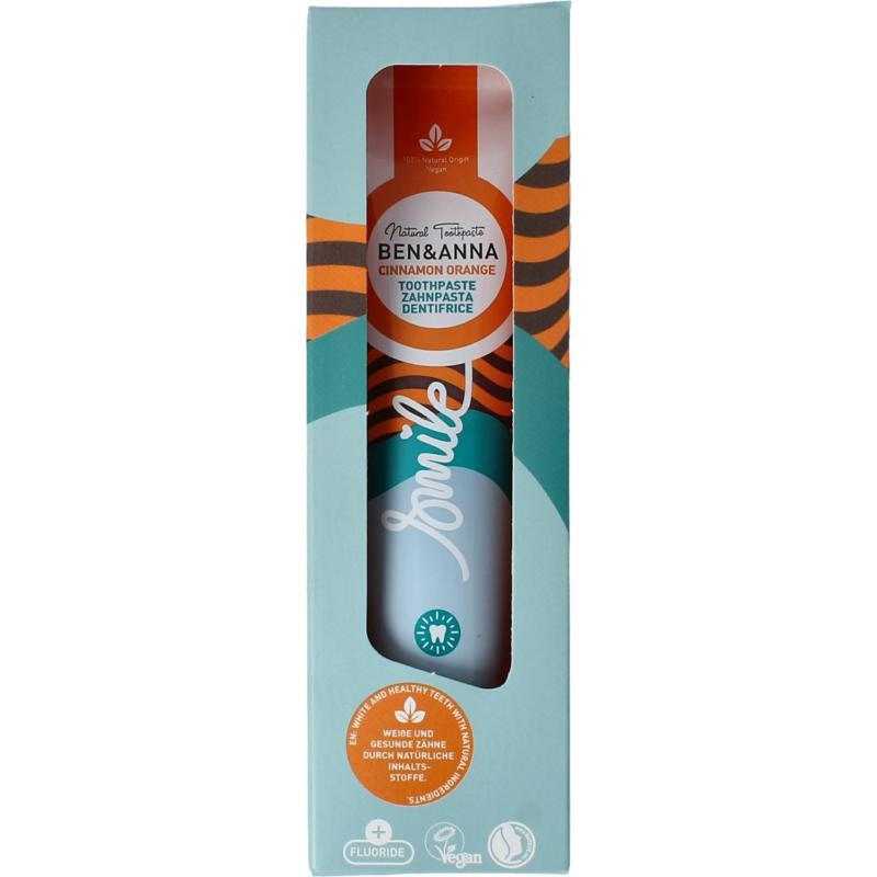 Toothpaste smile cinnamon orangeTandpasta4260491223067