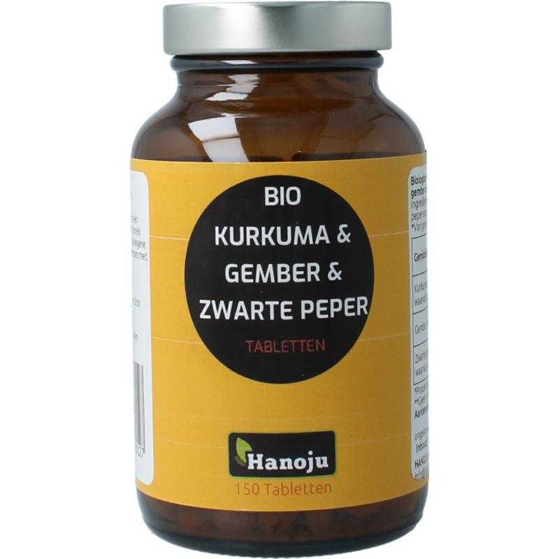 Kurkuma + gember + piperine 500mgOverig gezondheidsproducten4260370990127